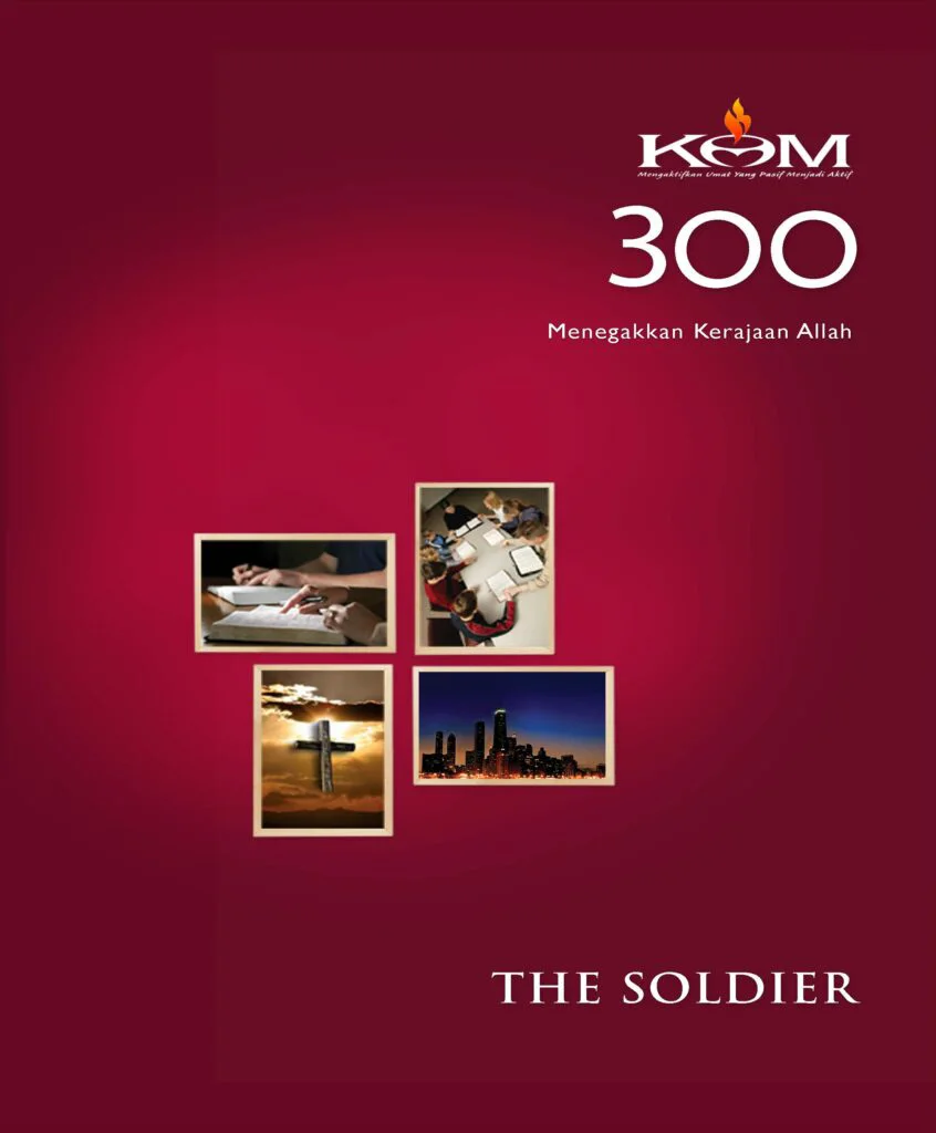 Sampul buku KOM 300 — Prajurit Tuhan
