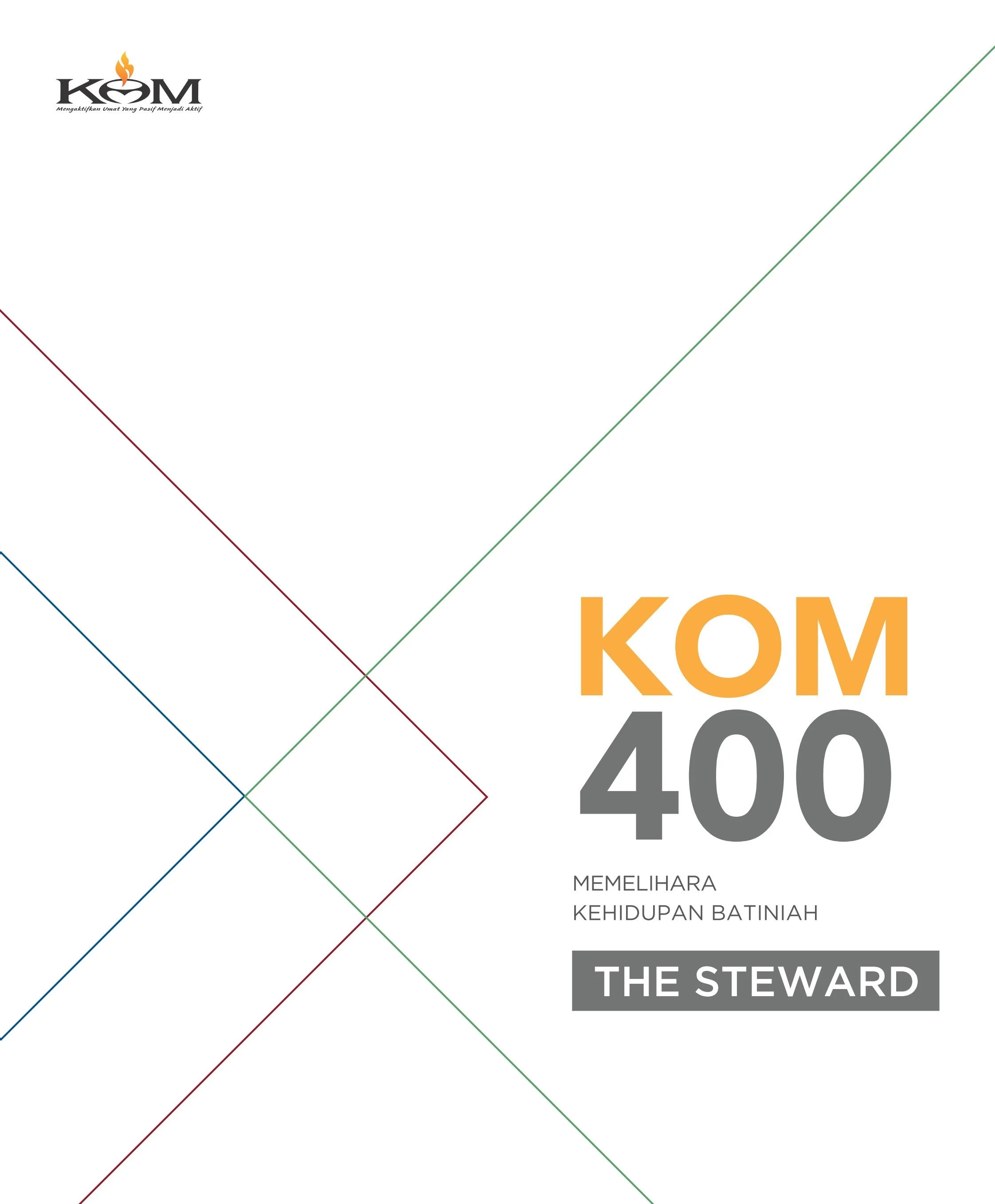 Sampul buku KOM 400 — Penilik Tuhan